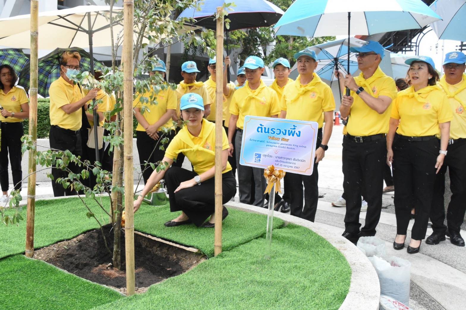 กรมสรรพากรจัดกิจกรรมจิตอาสาปลูกต้นไม้เฉลิมพระเกียรติพระบาทสมเด็จพระเจ้าอยู่หัว เนื่องในโอกาสพระราชพิธีมหามงคลเฉลิมพระชนมพรรษาครบ 72 พรรษา 28 กรกฎาคม 2567