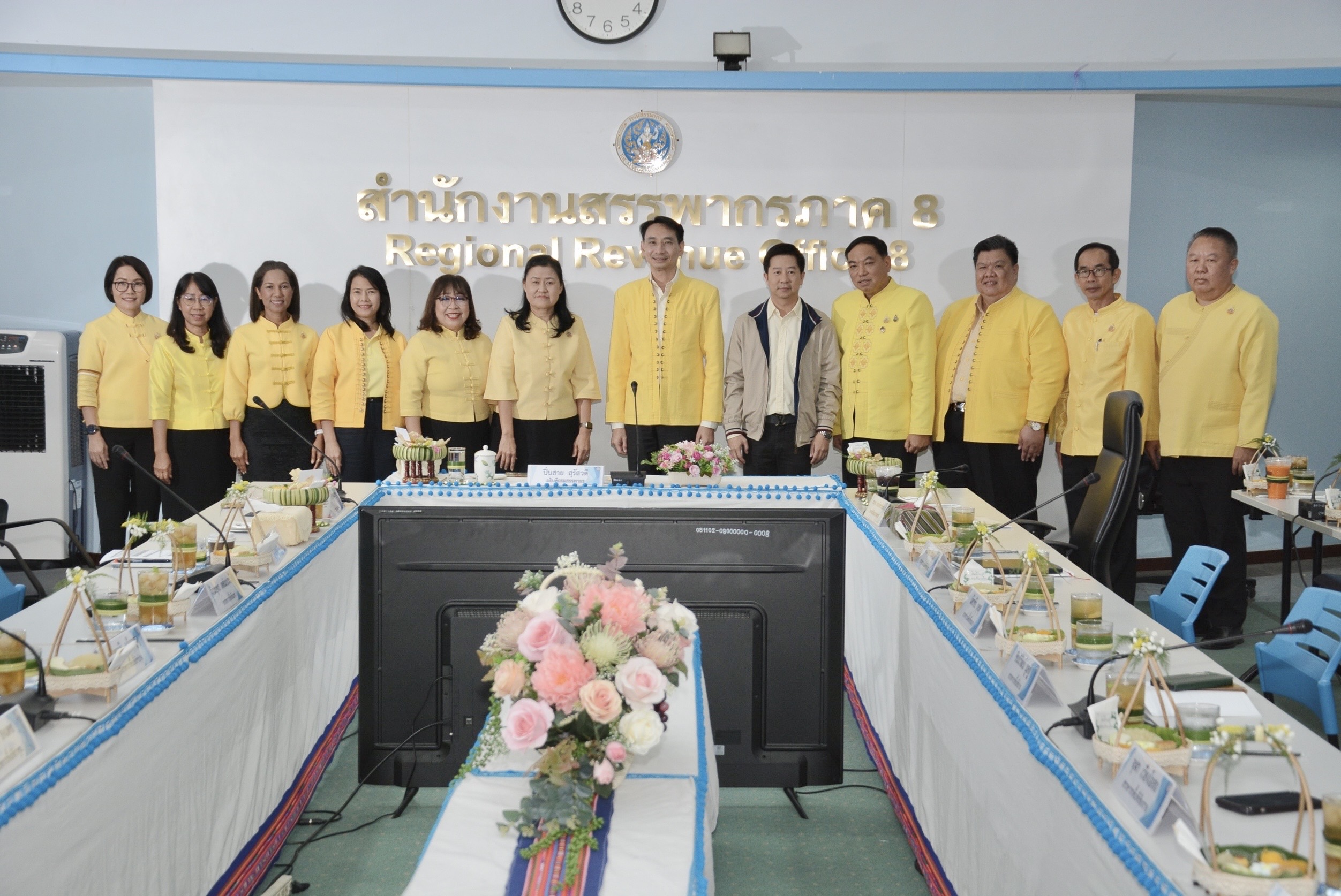 อธิบดีกรมสรรพากรตรวจเยี่ยมสำนักงานสรรพากรภาค 8 สำนักงานสรรพากรพื้นที่เชียงใหม่ 1 สำนักงานสรรพากรพื้นที่เชียงใหม่ 2 สำนักงานสรรพากรพื้นที่ลำพูน และหน่วยงานในสังกัด