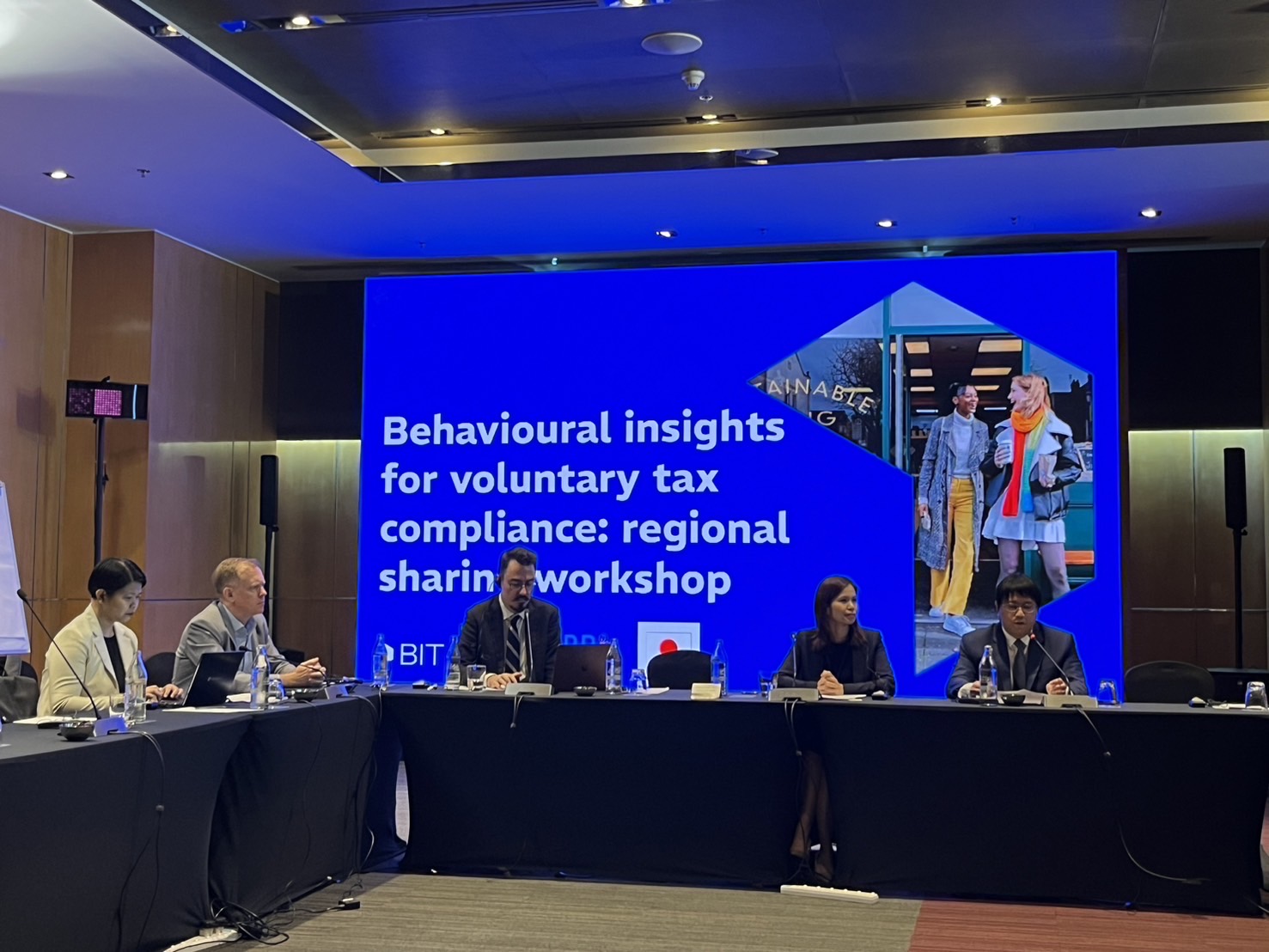 การประชุมทางวิชาการระดับภูมิภาค Regional Workshop on Behavioral Insights for Voluntary Tax Compliance