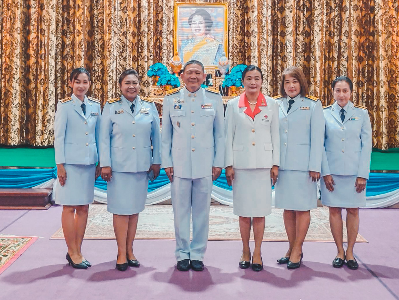 พิธีเจริญพระพุทธมนต์และพิธีทำบุญตักบาตรถวายเป็นพระราชกุศลแด่สมเด็จพระนางเจ้าสิริกิติ์ พระบรมราชินีนาถ พระบรมราชชนนีพันปีหลวง เนื่องในโอกาสวันเฉลิมพระชนมพรรษา 12 สิงหาคม 2567