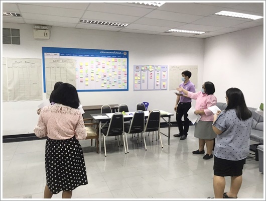 การประชุม Agile Team (ครั้งที่ 1/2564) ณ อาคารสำนักงานสรรพากรพื้นที่ชลบุรี 3