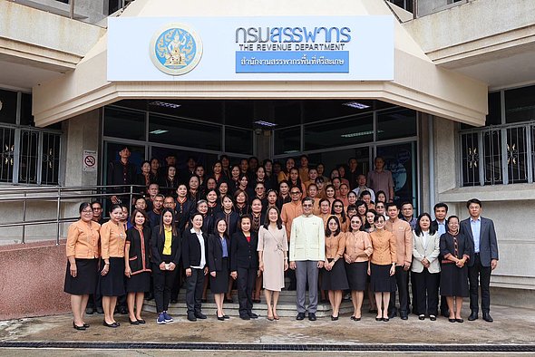 สรรพากรภาค 9 ตรวจราชการ ณ สำนักงานสรรพากรพื้นที่ศรีสะเกษ และหน่วยงานในสังกัด