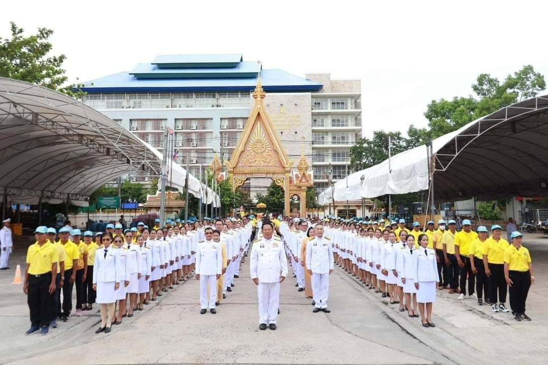 นที่ 4 กรกฎาคม 2567 เวลา 14.00 น. นางสาวชนาพร วงษ์พรหม สรรพากรพื้นที่สุรินทร์  พร้อมด้วยบุคลากรในสังกัดสำนักงานสรรพากรพื้นที่สุรินทร์  ร่วมพิธีพลีกรรมตักน้ำจากแหล่งน้ำศักดิ์สิทธิ์ เนื่องในโอกาสพระราชพิธีมหามงคลเฉลิมพระชนมพรรษา 6 รอบ 28 กรกฎาคม 2567 