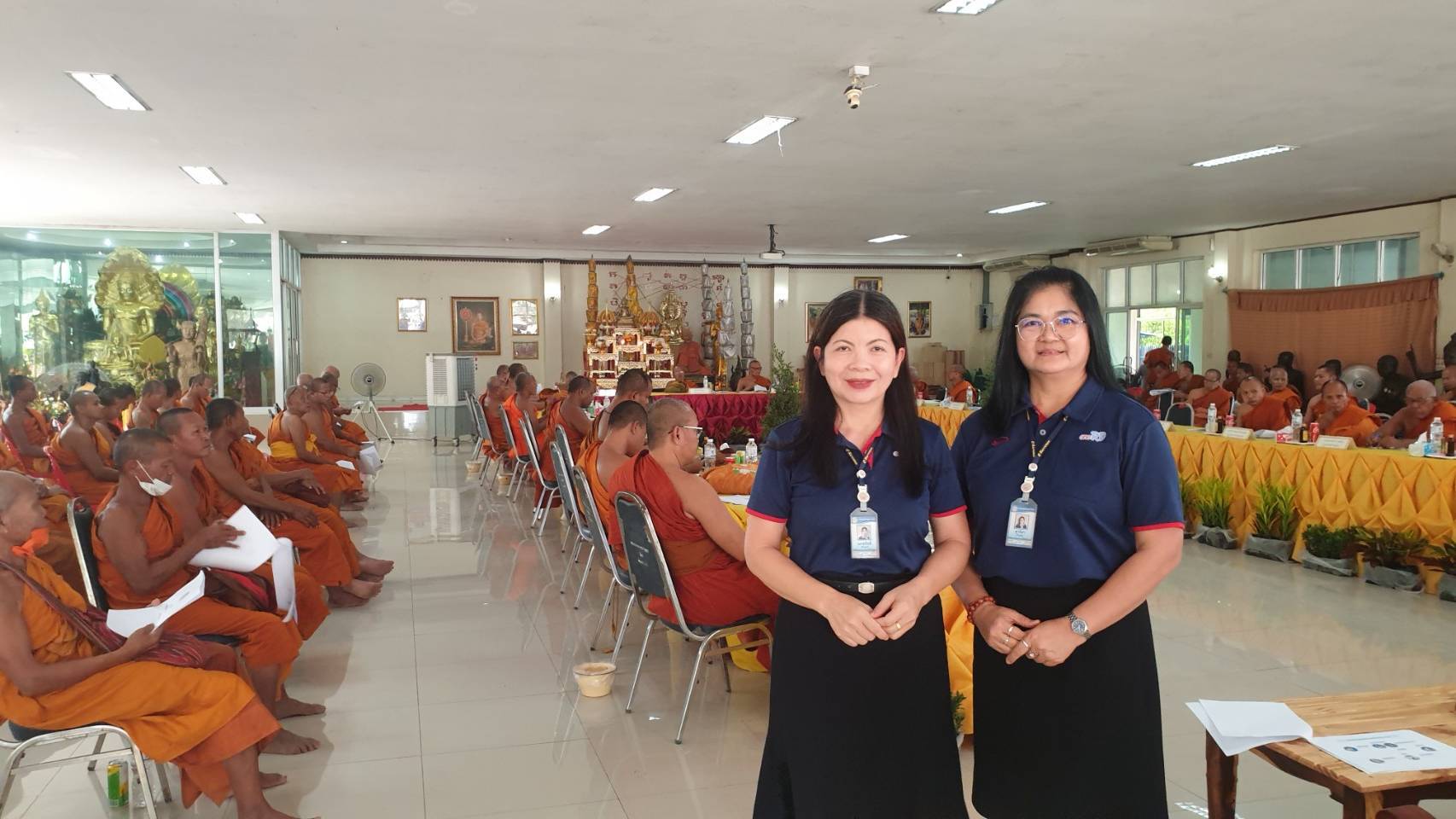นางสาวชนาพร วงษ์พรหม สรรพากรพื้นที่สุรินทร์ มอบหมายให้เจ้าหน้าที่ในสังกัดสำนักงานสรรพากรพื้นที่สุรินทร์ เข้าร่วมการประชุมพระสังฆาธิการ ระดับเจ้าคณะอำเภอ เจ้าคณะตำบล เจ้าอาวาส และสำนักสงฆ์ อำเภอปราสาท