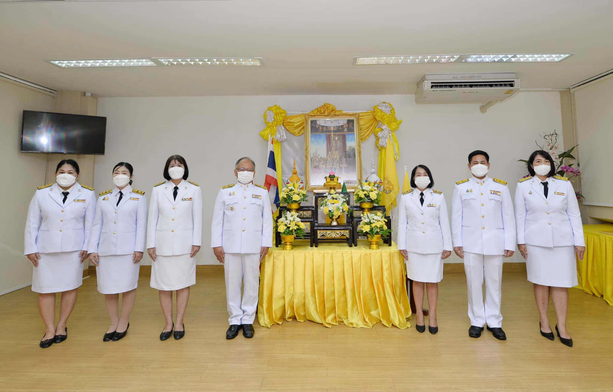 สำนักงานสรรพากรภาค 10 จัดพิธีถวายสัตย์ปฏิญาณ เนื่องในวันเฉลิมพระชนมพรรษา พระบาทสมเด็จพระเจ้าอยู่หัว 28 กรกฎาคม 2565